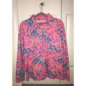 XL Lilly Pulitzer Quarter ZIP Pop-Over